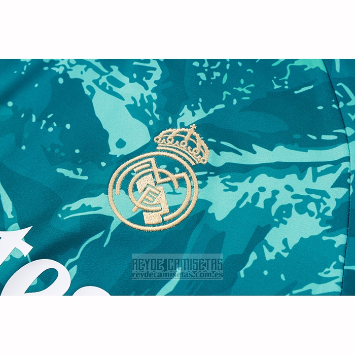 Chandal del Real Madrid Manga Corta 2026-2027 Verde - Pantalon Corto